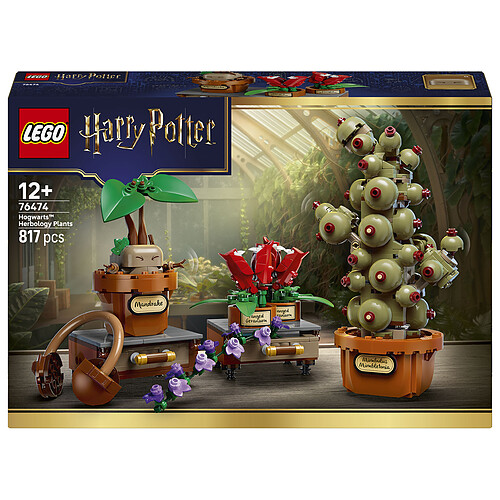 LEGO Harry Potter 76474 Les Plantes du Cours de Botanique de Poudlard