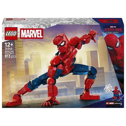 LEGO Marvel 76346 Spider-Man, la Figurine de Héros