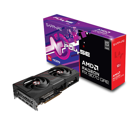 Sapphire PULSE AMD Radeon RX 9070 GRE Gaming OC 12GB