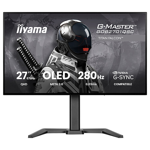 iiyama 27" LED - G-Master GOB2701QSC-B1 Titan Falcon