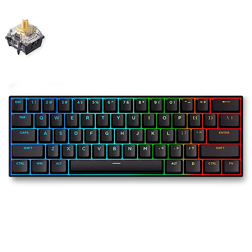 MCHOSE Ace 60 - KTEK Magnetic Switch US (Noir)