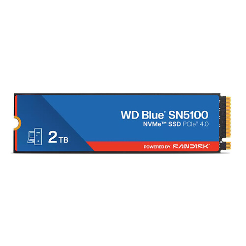 Western Digital SSD WD Blue SN5100 2 To
