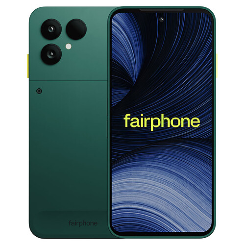 Fairphone 6+ Vert (12 Go / 256 Go)