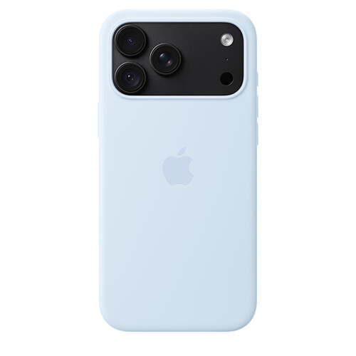 Apple Silicone Case with MagSafe Bleu lumineux Apple iPhone 18 Pro Max