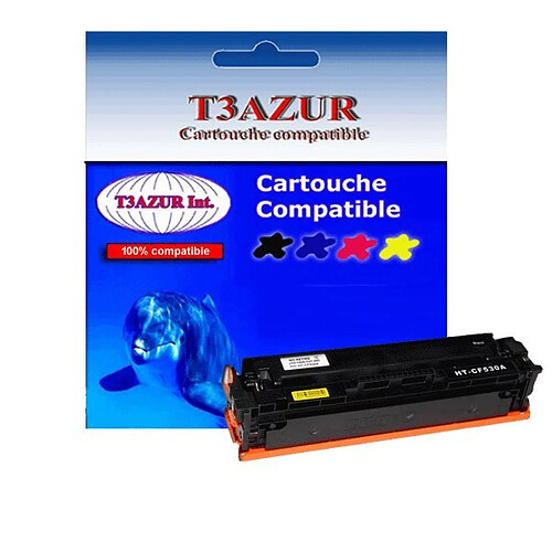 T3AZUR - Toner générique HP CF530A (205A) Noir