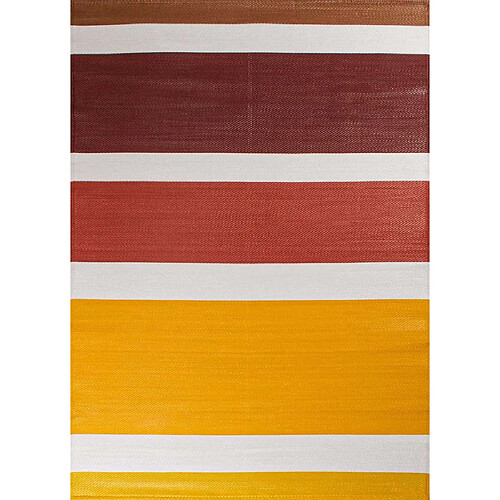 Jardindeco Tapis extérieur en polypropylène Spargi 1744 orange 150 x 220 cm.