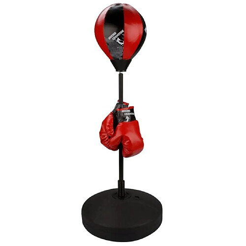 Avento Punching ball reflex junior noir/rouge