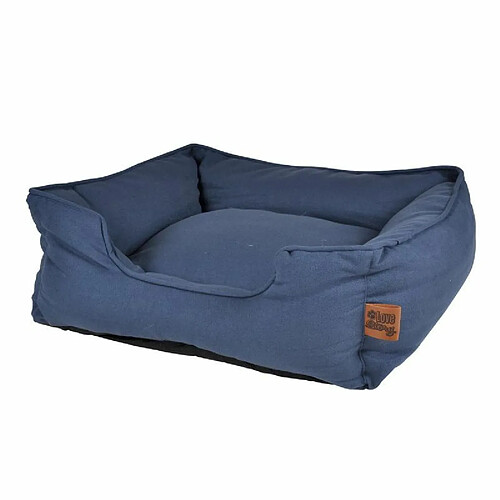 Paris Prix Panier pour Chien & Chat Terrazzo 55cm Bleu Indigo