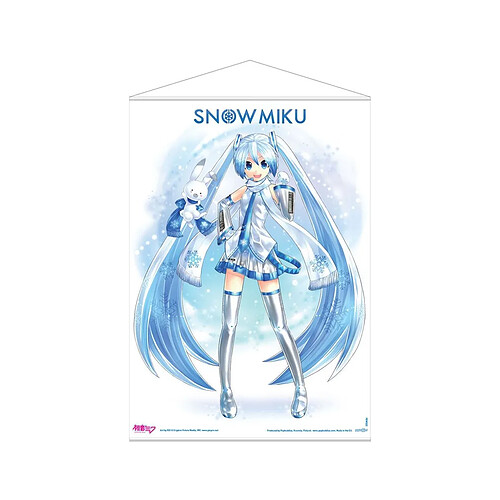 Popbuddies Hatsune Miku - Wallscroll Snow Miku 50 x 70 cm