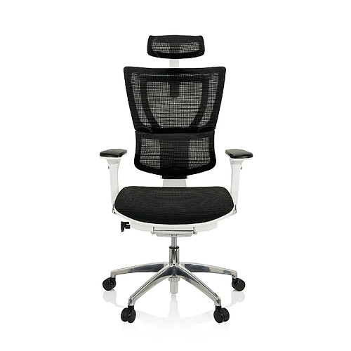 Siège de bureau / Siège de direction ERGOHUMAN SLIM, tissu maille noir hjh OFFICE