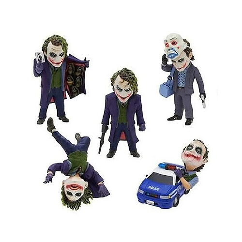 Universal 5pcs/set chevalier noir polyvalent pvc action figure collection modèle jouet