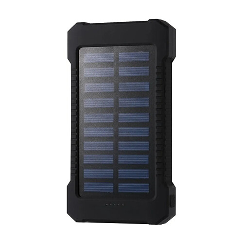 Totalcadeau Power Bank solaire portable batterie de secours