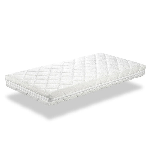 Dormalit Matelas Bébé CARAMEL 67X137 Epaisseur 11 CM - Noyau en mousse perforée