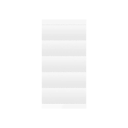 herlitz Etiquettes unies, (L)60 x (H)21 mm, blanc ()