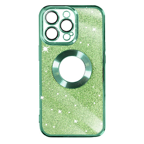 Avizar Coque iPhone 13 Pro Paillette Vert