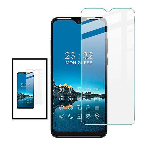 Kit 2 Film Verre Trempé ClearGlass Phonecare pour TCL 40 NxtPaper 5G - Transparent