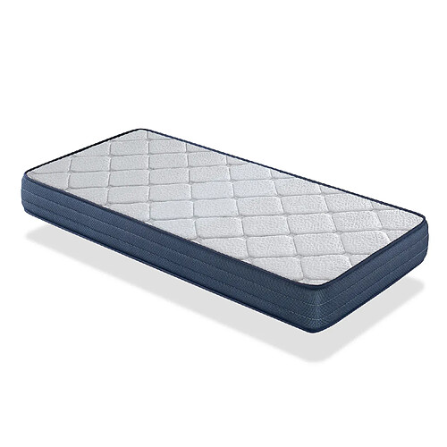 Dormalit Matelas 105X200 LAURA Épaisseur 18 CM Mousse à mémoire de forme-2 faces Eté/hiver - Indépendance De Couchage