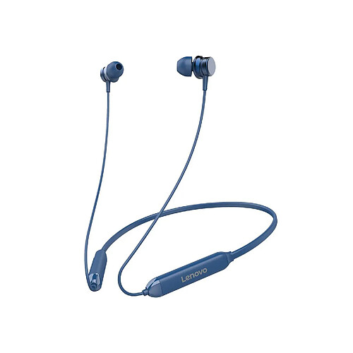 Lenovo HE15 Auricolari Cuffie Wireless Bluetooth In Ear Neckband Headphones Blu