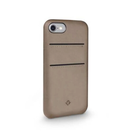 Twelve south Coque Relaxed Leather Cuir pour iPhone 7/8 Taupe