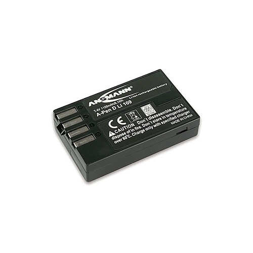 ANSMANN Batterie photo numerique type Pentax D-LI109 Li-ion 7.4V 1100mAh