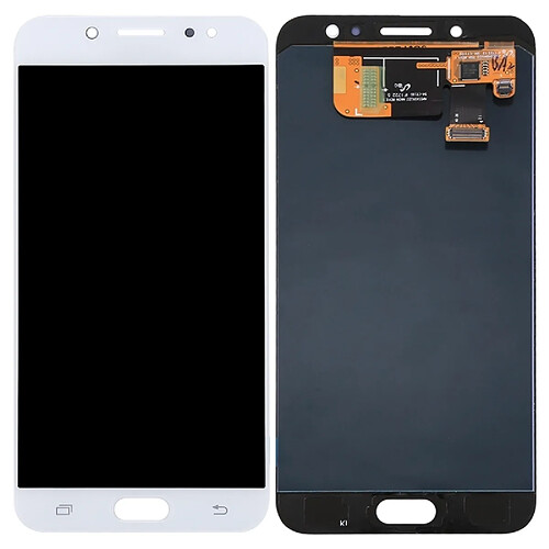 Wewoo Pour Samsung Galaxy C8 / blanc C710 écran LCD + tactile Digitizer Assemblée pièce détachée