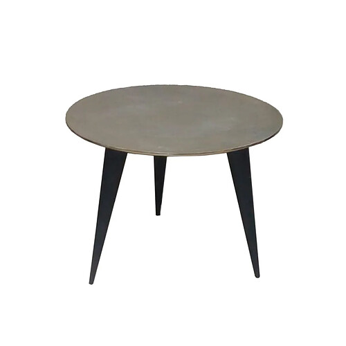 BigBuy Home Table Basse Aluminium 60 x 60 x 45 cm