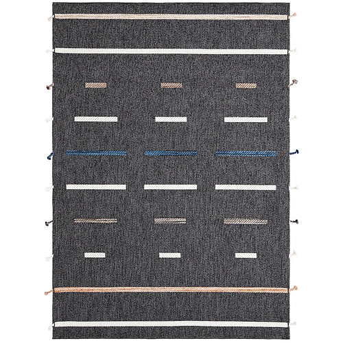 Hadorn Tapis - 150x80 - Anthracite - Juniper Boho