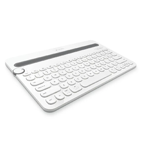 Universal Logitech K480 sans fil Bluetooth Clavier iPad Apple Téléphones Portables Tablettes Périphériques Ordinateurs Jeux de bureau Tape Mignon Clavier | Clavier (Blanc)