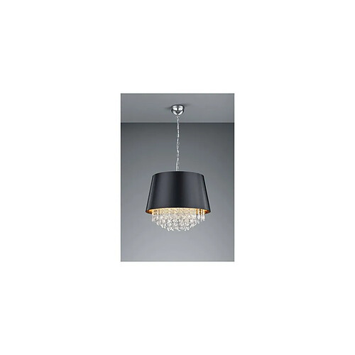 TRIO LIGHTING Suspensions Loreley Chromé Noir 3x40W E14