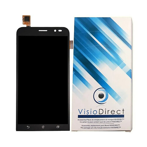 Ecran complet pour Asus Zenfone Go ZB552KL noir téléphone portable vitre tactile + écran LCD Visiodirect