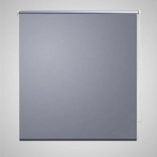 vidaXL Store enrouleur occultant gris 40 x 100 cm