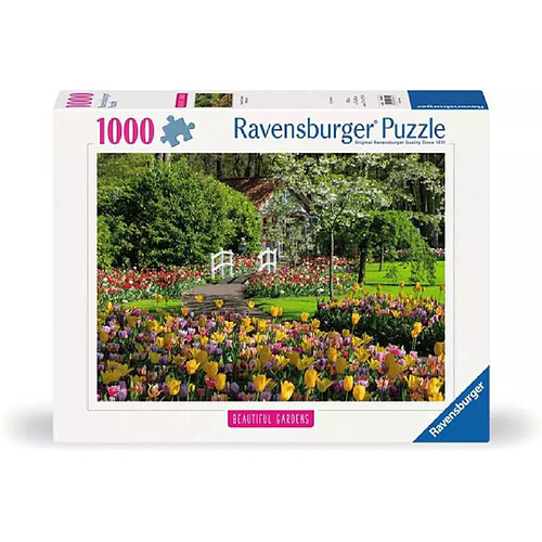 Nathan 1000p puzzle Le jardin de Keukenhof aux Pays-Bas