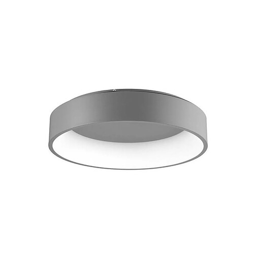 NOVA LUCE Plafonnier RANDO Gris LED 42 W 3000K