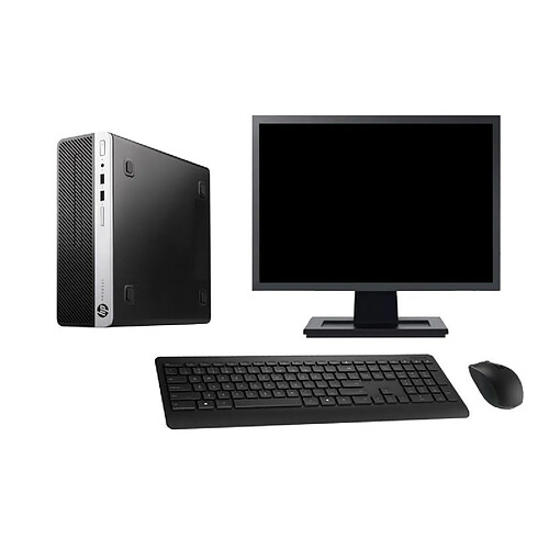 PC HP 400 G4 SFF Ecran 27" Intel G4400 RAM 16Go Disque Dur 1To Windows 10 Wifi · Occasion