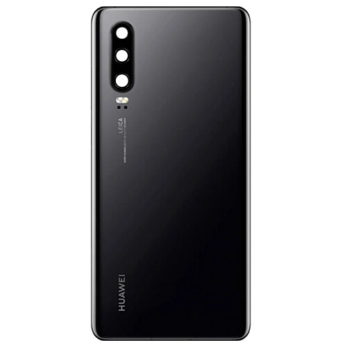 Cache Batterie Huawei P30 Originale Huawei noir avec lentille