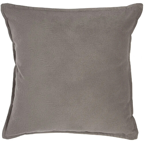 Atmosphera, Createur D'Interieur Coussin design Lilou - Taupe - 45 x 45 cm