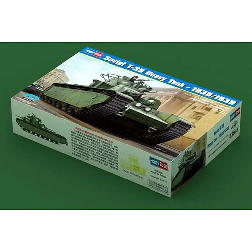 Hobby Boss Maquette Char Soviet T-35 Heavy Tank - 1938/1939