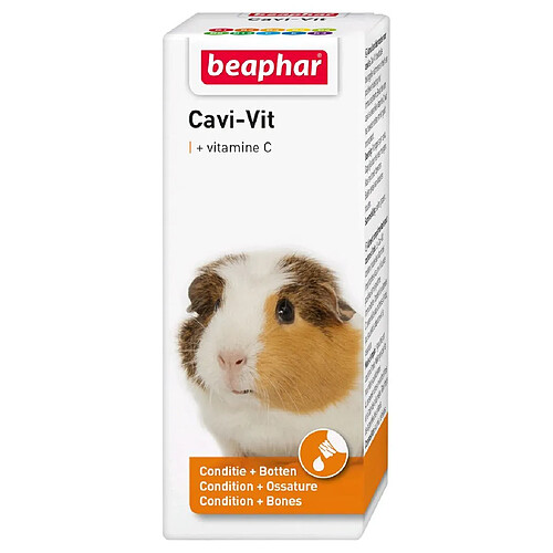 Beaphar Vitamines pour cochon d'Inde Cavi-vit 50 ml