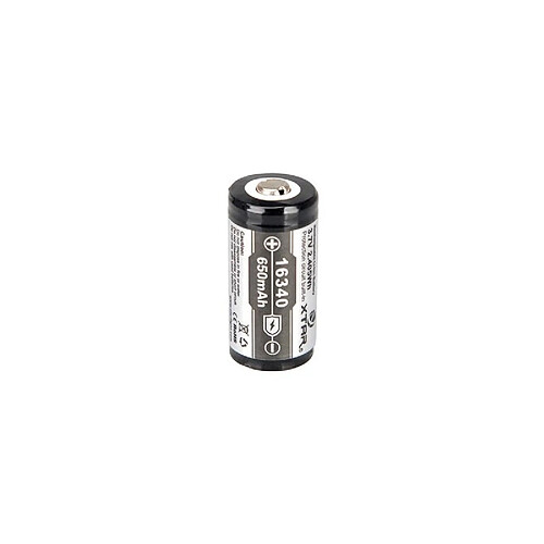 Perel Xtar - accu li-ion cylindrique 3.7 v - 650 mah - 16340