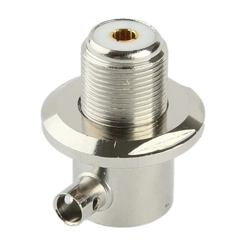 Wewoo Argent UHF Femelle Coude Adaptateur RG316 Câble Connecté