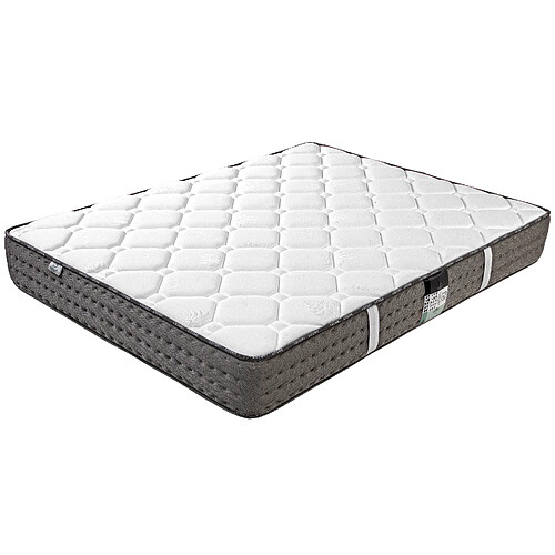 LUXURY LITERIE Matelas 180x200 cm, Sleeperfect, 20 cm, mémoire de forme, ferme, indépendance du couchage, face été/hiver