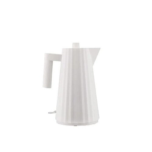 Alessi Plissè MDL06/1 W Bouilloire Électrique 2400W 1L Résine Plastique Blanc