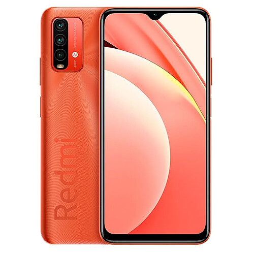 XIAOMI - Redmi Note 9 4G - 8/128 Go - orange