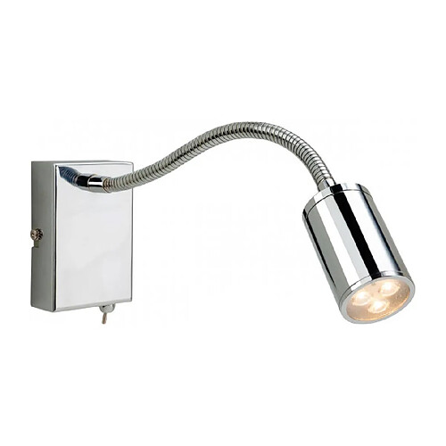 Luminaire Center Applique flexible Orion, chrome