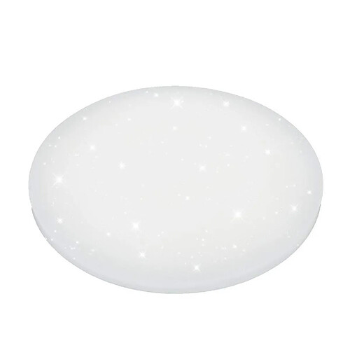 Einfeben Plafonnier LED Blanc froid Plafonnier avec décor étoilé 50W 4500 lumens 6000-6500 kelvins 45 cm pour plafonnier LED de bureau plat Lampe de couloir Lampe de salon