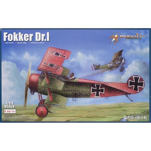 Merit Maquette Avion Fokker Dr.i