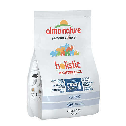 Almo Nature Chat Holistic Adulte Poisson Riz