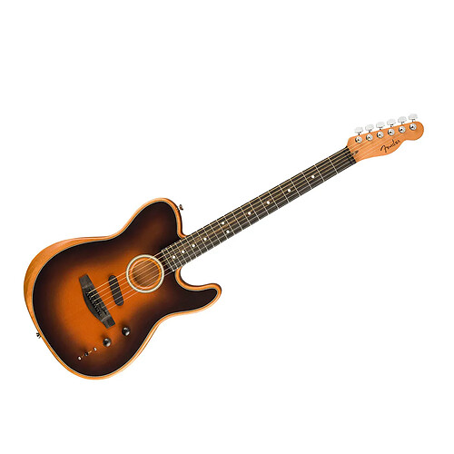 American Acoustasonic Telecaster Sunburst Fender