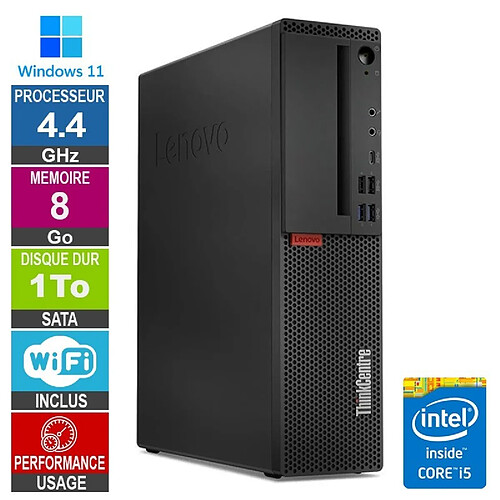 Lenovo M720s i5-9500 4.40GHz 8Go/1To Wifi W11 · Reconditionné