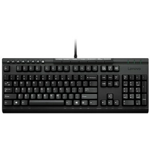 Lenovo Enhanced Performance USB Keyboard Gen II clavier AZERTY Français Noir